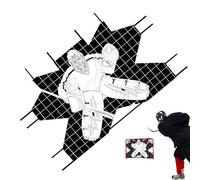 Hockey Net Targets, Precision Trainer, Accuracy Practice Aid, Quality Goal Scoring Tutor, 48.03x72.05 in/44.09x53.94in Essential Training Equipment for Teens, Adult Player