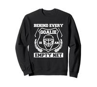 Hockey Portero Detrás De Buen Portero Empty Net Hockey Sudadera