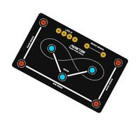 Hockey Practice Mat - Diatomaceous Earth 90x60cm 120x80cm | Non-Slip Stickhandling Pad Hockey Training Aids | Board Synthetic Ice Rollable Passer Floor Board for Outdoor All Ages Adults