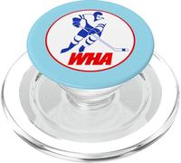 Hockey Retro - Asociación Mundial de Hockey - WHA 70s Hockey sobre Hielo PopSockets PopGrip para MagSafe