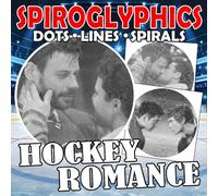 Hockey Romance Spiroglyphics Dots Lines Spirals: Hidden Image Puzzle Gay Love Coloring Pages with Male Couples, Romantic Moments for Adults to Relax and Have Fun