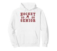 Hockey Senior Night Hockey Senior 2026 Graduación 55 Sudadera con Capucha