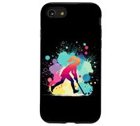 Hockey sobre césped, gráfico de Hockey sobre césped, para niñas y Mujeres Carcasa para iPhone SE (2020) / 7/8