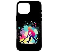 Hockey sobre césped | para niñas y Mujeres, gráfico de Hockey sobre césped Carcasa para iPhone 16 Pro MAX