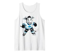 Hockey sobre hielo de vaca Camiseta sin Mangas