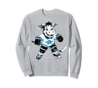 Hockey sobre hielo de vaca Sudadera
