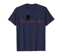 Hockey sobre Hielo ECG Hockey Heartbeat Camiseta