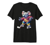 Hockey sobre Hielo Koala Camiseta Premium