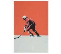 Hockey sobre hielo rompecabezas de madera para adultos y adolescentes, 1000 piezas infantiles, rompecabezas, decoración de pared, moderno, arte y juguetes, regalo interesantes, hormigas 78×53cm