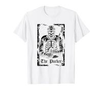 Hockey sobre Hielo Stick - Equipo Jugador Patinador Camiseta, Hombre, Blanco, 5XL