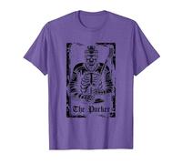 Hockey sobre Hielo Stick - Equipo Jugador Patinador Camiseta, Hombre, Morado Jaspeado, XXL