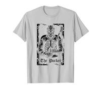 Hockey sobre Hielo Stick - Equipo Jugador Patinador Camiseta, Hombre, Plata, S