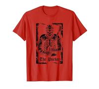 Hockey sobre Hielo Stick - Equipo Jugador Patinador Camiseta, Hombre, Rojo, M