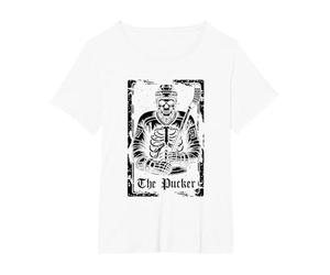 Hockey sobre Hielo Stick - Equipo Jugador Patinador Camiseta, Mujer Tallas Grandes, Blanco, 6XL Grande