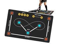 Hockey Training Mats - 80x120cm Quiet Anti-Slip Silent Agility Pad | Lightweight Hockey Training Equipment,for Indoor Outdoor Gym Field Playground Floor Teenagers Kids Boys Girls