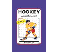 Hockey Word Search Book: A Fun and Relaxing Hockey Themed Word Find Puzzle Book For All ages