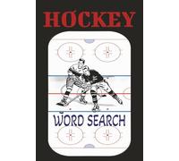 Hockey Word Search: Hockey related word find | 6 x 9 inches, 110 pages | Great Gift for the Hockey Fan