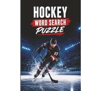 Hockey Word Search Puzzle: 55 Puzzles Word Search about Hockey and More | 6x9 inches, 110 pages | Gift for Hockey & Sports Lover