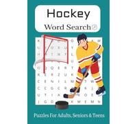 Hockey Word Search Puzzle Book: 6x9 inches | 110 pages | 50+ Puzzles