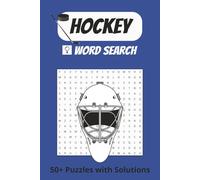 Hockey Word Search Puzzle Book: Search for hidden hockey words in this fun puzzle for fans of all ages! Includes hockey terms, positions, and popular ... from the game | 6x9, 110 pages | 50+ puzzles