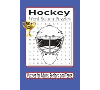 Hockey Word Search Puzzles: Word Searches with Easy-to-Read Print about Hockey and more | 6x9 inches 120 pages | 50+ Puzzles ... Vacations, Road Trips, Holidays, Game Nights, and Free Time