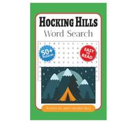 Hocking Hills Word Search Puzzle Book: Word Searches with Easy to Read Print about Hocking Hills, Falls, and Hiking 6x9 inches, 110 pages 50+ puzzles Gift for Vacations, Holidays and Free Times
