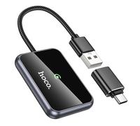 HOCO Adaptador Carplay inalámbrico USB A/USB C HU1 negro