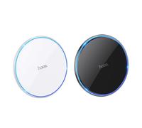 Hoco. CW6 Pro Cargador Inalambrico 15W Para Movil y Auriculares 2in1 Diseño De Luz De Respiración En El Borde