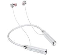 HOCO ES62 - Bonitos Auriculares Bluetooth Deportivos para Colgar el Cuello, Bluetooth V5.3, Tiempo de Uso: hasta 120 Horas, Tiempo en Espera: hasta 1200 Horas, Compatible con iPhone, Samsung, OnePlus