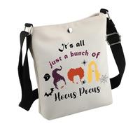Hocus Movie - Bolsa de cosméticos con cremallera para mujer, diseño de Sanderson Sister, It's All Just a Bunch of Hocus Pocus, regalo de fiesta de Halloween, Bunchbag