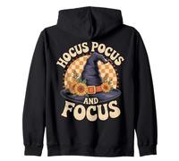 Hocus Pocus and Focus Diseño de Halloween Sudadera con Capucha