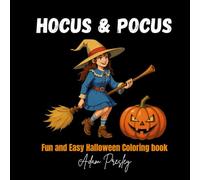 HOCUS & POCUS: Fun and Easy Halloween Theme Coloring Book