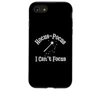 Hocus Pocus I Can't Focus Funny ADHD Witch Design Carcasa para iPhone SE (2020) / 7/8