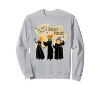 Hocus Pocus Just A Bunch Of Hocus Pocus Sanderson Sisters Sudadera, Unisex para adultos, Gris Jaspeado, L