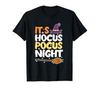 Hocus Pocus Noche Brujas Escoba BRU Camiseta