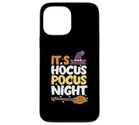 Hocus Pocus Noche Brujas Escoba BRU Carcasa para iPhone 13 Pro MAX