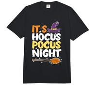 Hocus Pocus Noche Brujas Escoba BRU Comfort Colors Adult Heavyweight T-Shirt