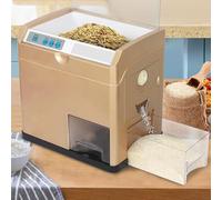 hocvseo Máquina Peladora Eléctrica para Fresar Arroz, Separador Automático De Salvado De Arroz De 500 W, Peladora De Cereales De Trigo De 30 Kg/H, para Arroz Marrón Claro, Arroz En Germen