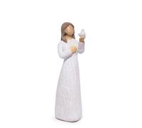 Hodao Art Hope in My Hands - Figura de mujer con paloma, regalo de nuevos