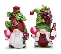 Hodao Exquisita decoración Artesanal - Decoración de espíritu de Vino Tinto - Decoración de Mesa de Navidad y decoración del hogar para entusiastas del Vino - Adecuado para Fiestas y Vacaciones