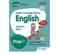 Hodder Cambridge Primary English: Learner's Book Stage 1