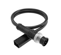 Hodeoo 720074-12 AS EC QDE - Cable adaptador Ethernet - Compatible con buscadores de peces Humminbird Helix 7,8,9,10,12,15 y más | 17 pulgadas para cable buscador de peces Humminbird