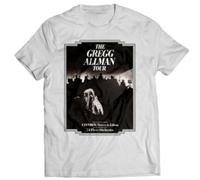 HODETXAATU !! Music Album T Shirt The Allman Brothers Band Gregg Allman Tour CWhite3XL