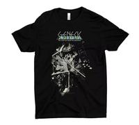 HODETXAATU T Shirt The Lamb Lies Down On Broadway Retro Album Design ShirtBlackXL