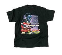 HODETXAATU VTG The Robert Cray Band Some Rainy Morning Cotton Full Size ShirtBlackM