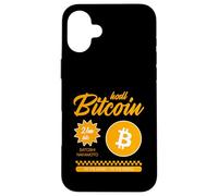 HODL Bitcoin 21m BTC Fix The Money (gráfico Retro) Carcasa para iPhone 16 Plus
