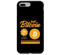 HODL Bitcoin 21m BTC Fix The Money (gráfico Retro) Carcasa para iPhone 7 Plus/8 Plus