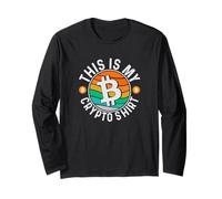 HODL BITCOIN BTC CRYPTOMONEDA Echa un vistazo a mi tienda. Manga Larga