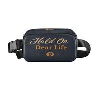 Hodl Bitcoin Sign - Riñonera cruzada para mujeres y hombres, impermeable, con correa ajustable para entrenamiento, correr, senderismo, para hombre