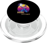 HODL como una Leyenda Fuerte mentalidad Riqueza Libertad Bitcoin PopSockets PopGrip para MagSafe